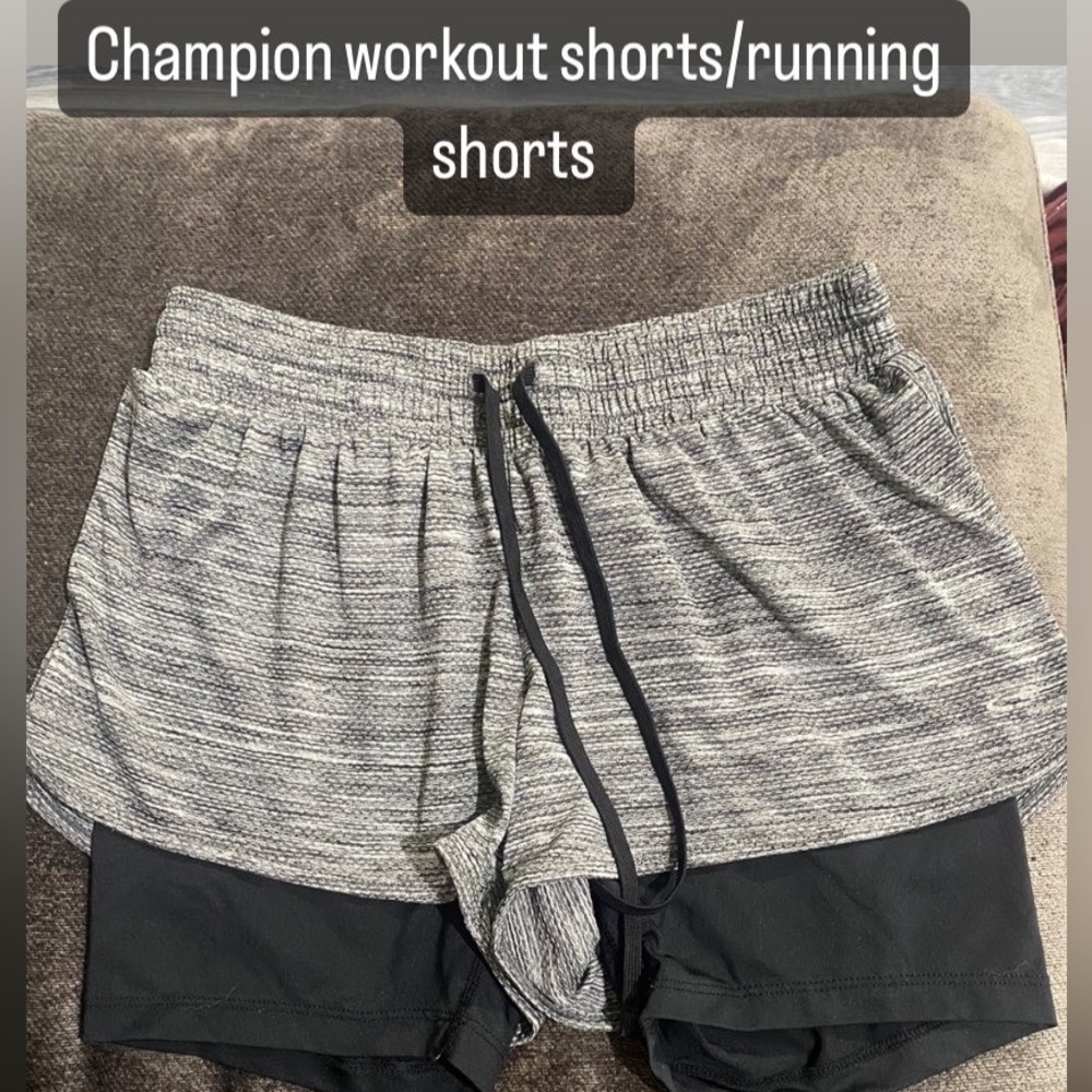Running shorts; size small